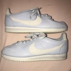 nike cortez pastel blue